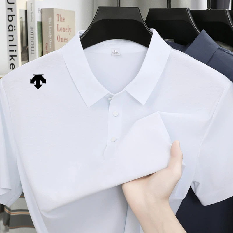 Golf Equipment Brands - Мужские роскошные рубашки-поло с вышивкой, летние