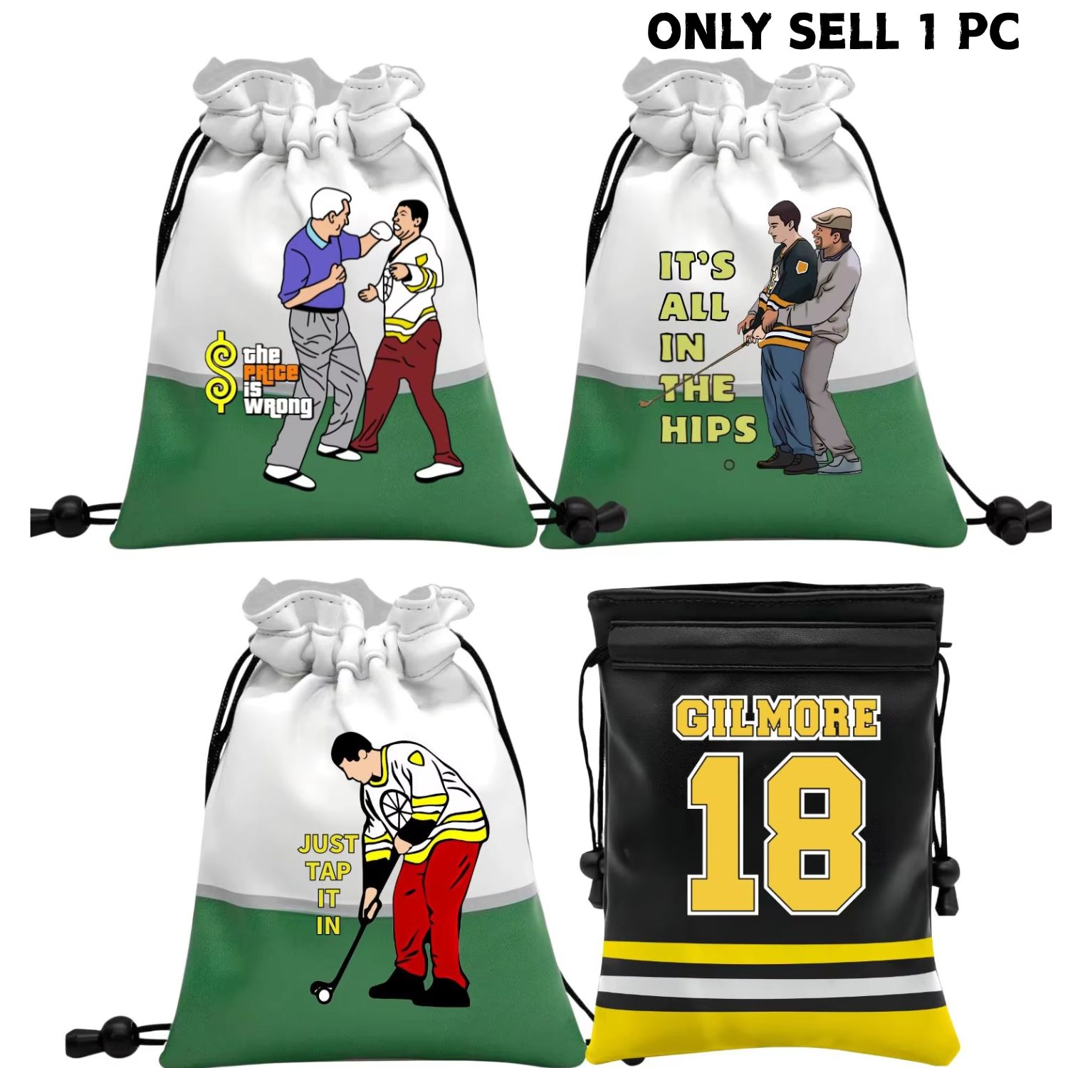 Golf Ball Premium - Сумка для гольфа Happy Gilmore 18