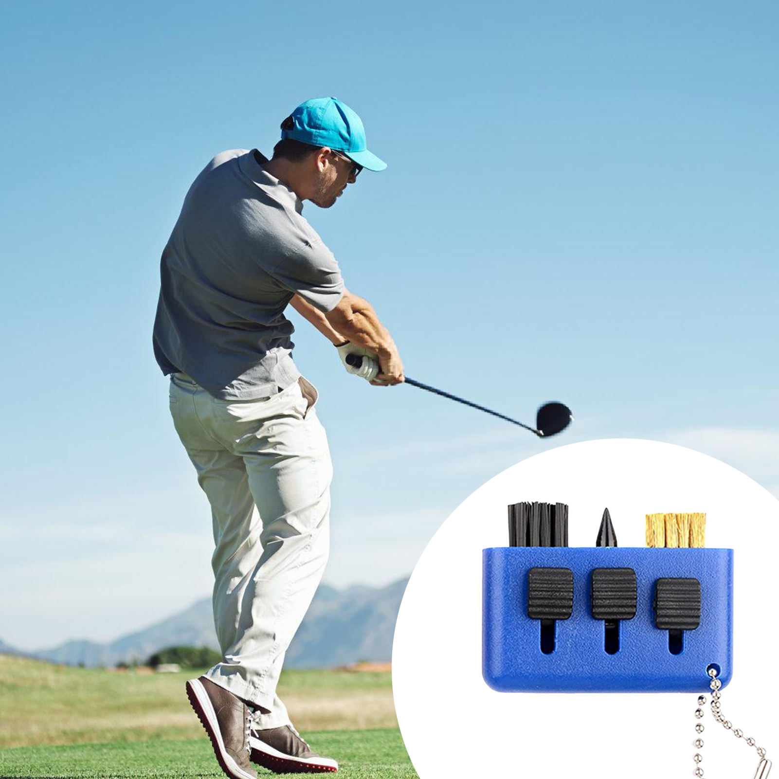 Golf Equipment To Improve Your Game - Выдвижной инструмент для чистки гольфа 3
