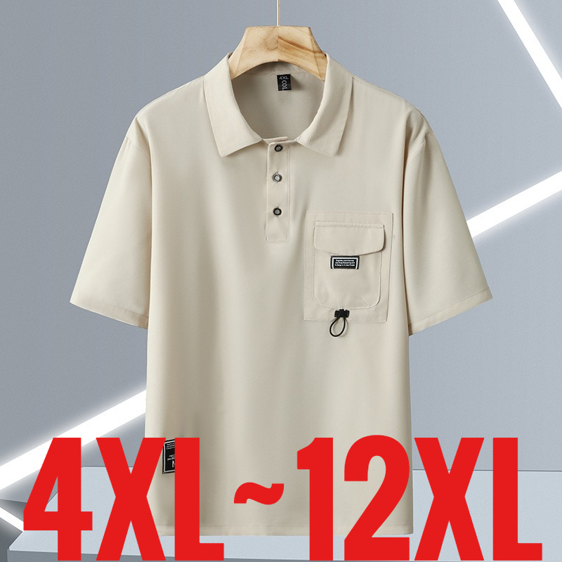 Golf Equipment Brands - Мужская повседневная рубашка-поло очень большого размера