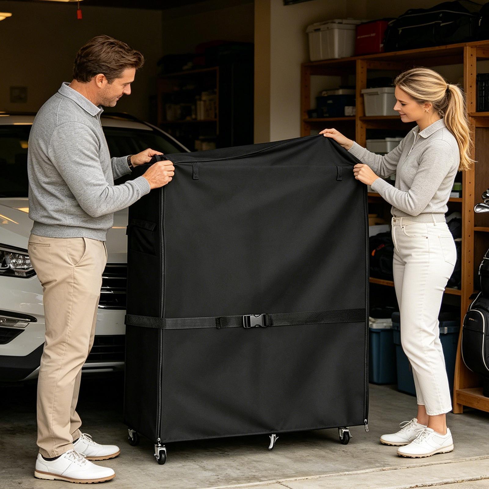 Golf Equipment Garage Organizer - Чехол от пыли для стойки для