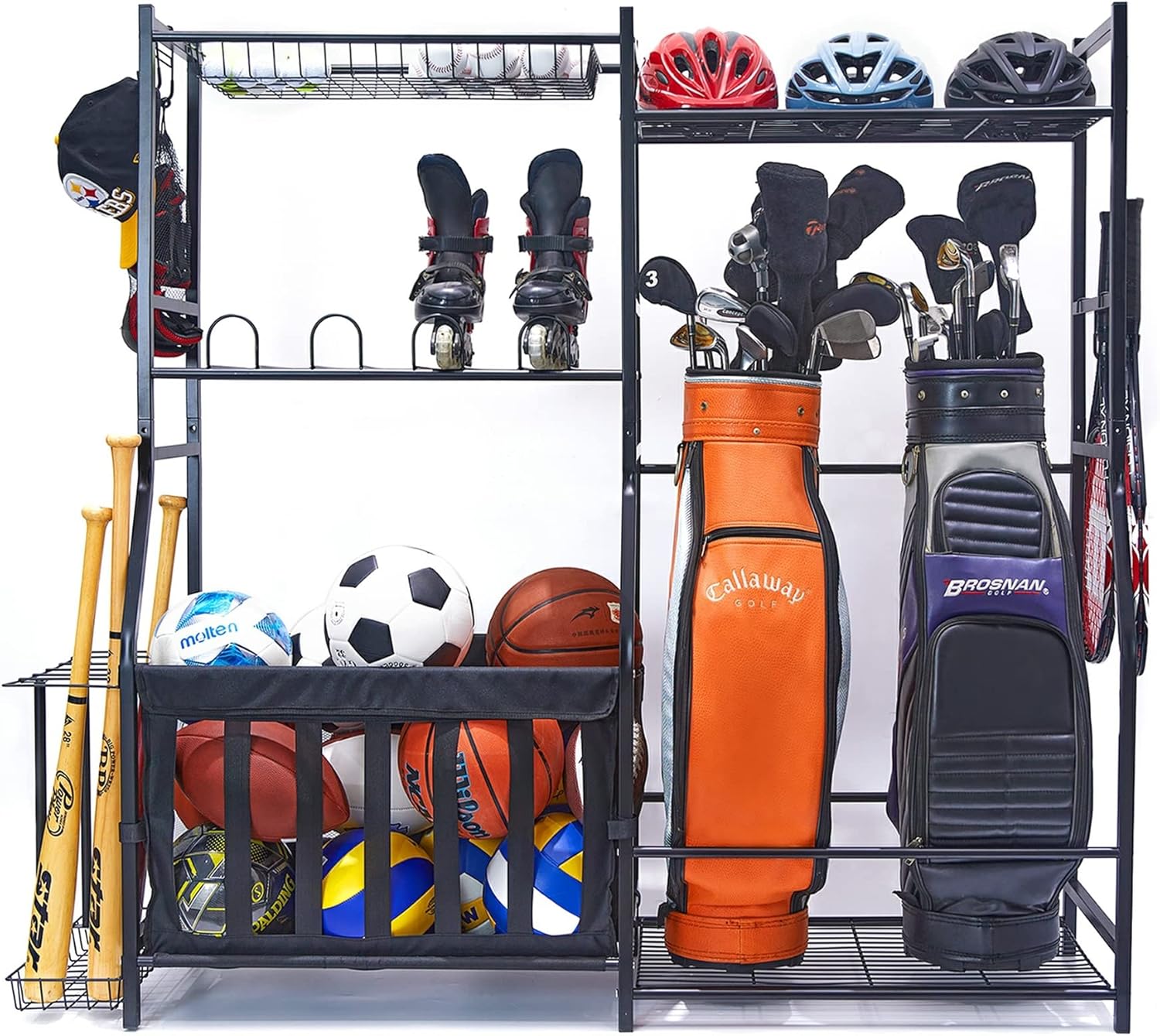 Стеллаж для хранения спортивно – обзор и цена Golf Equipment Garage Organizer
