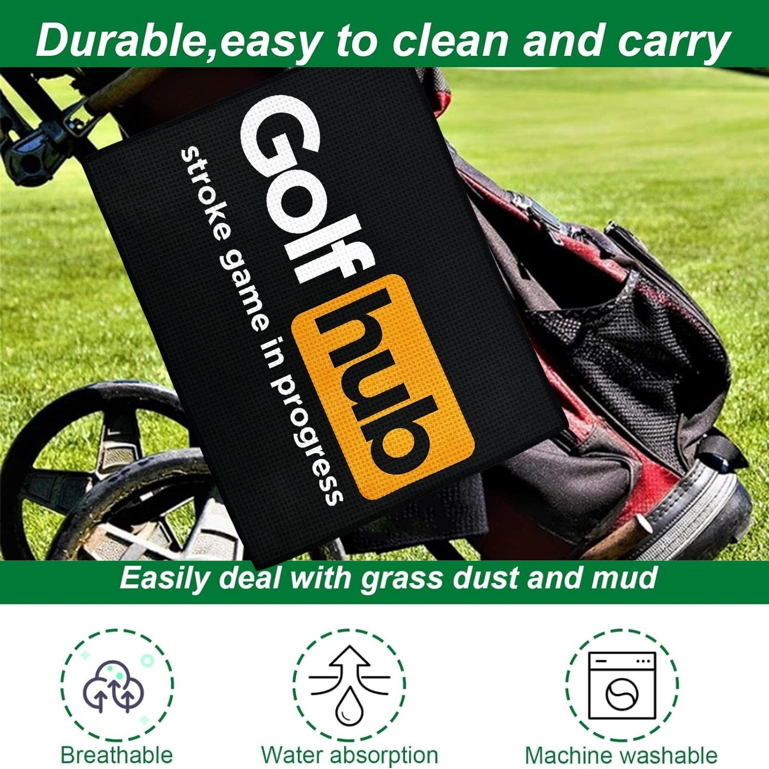 Забавное полотенце для гольфа  – обзор и цена Golf Equipment Stores