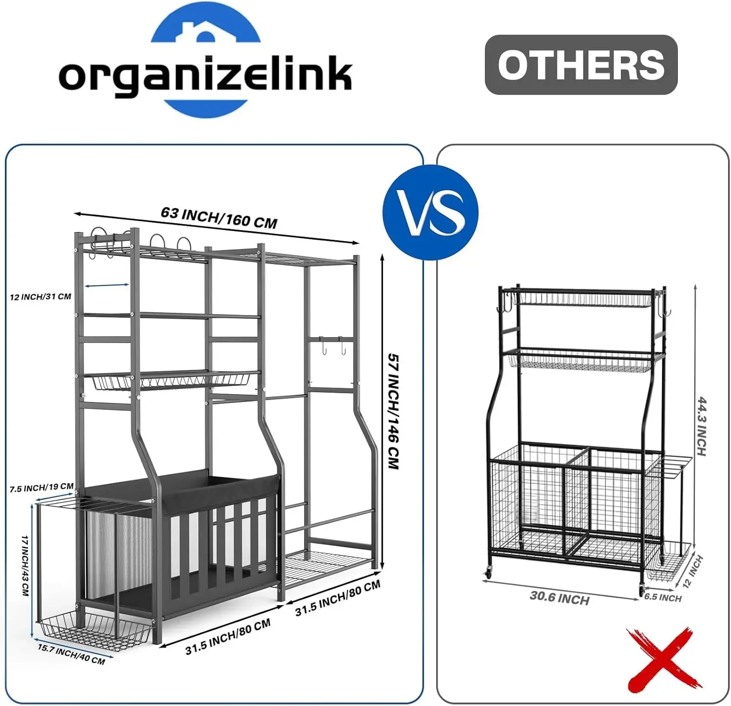 Усиленный органайзер для спорт – обзор и цена Golf Equipment Garage Organizer
